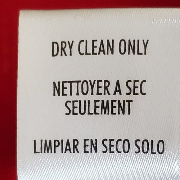 Vintage Women's L Casual Corner Red Wool Cashmere Coat Lined Toggles Pockets - Picture 13 of 13